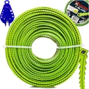 Żyłka Tnąca Zębata Nylonowa zbrojona 2.4mm x 50m Premium Do Kos Spalinowych DEMON