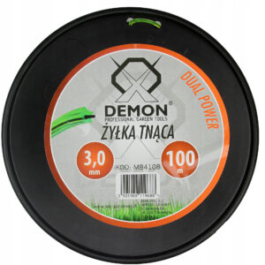 ŻYŁKA TNĄCA DO KOSY 3.0mm 100m GWIAZDKA ZBROJONA DEMON PODKASZARKI