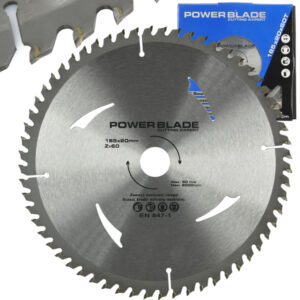 TARCZA TNĄCA DO CIĘCIA DREWNA WIDIOWA 185mm x20 mm 60T PIŁA WIDIA